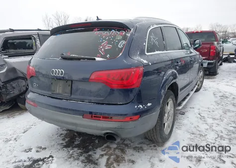 2013 Audi Q7 3.0T Premium from USA, damaged, VIN WA1LGAFEXDD002722